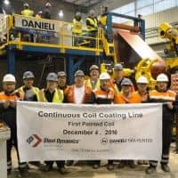 New Danieli Fata Hunter coil coating line in operation in the USA