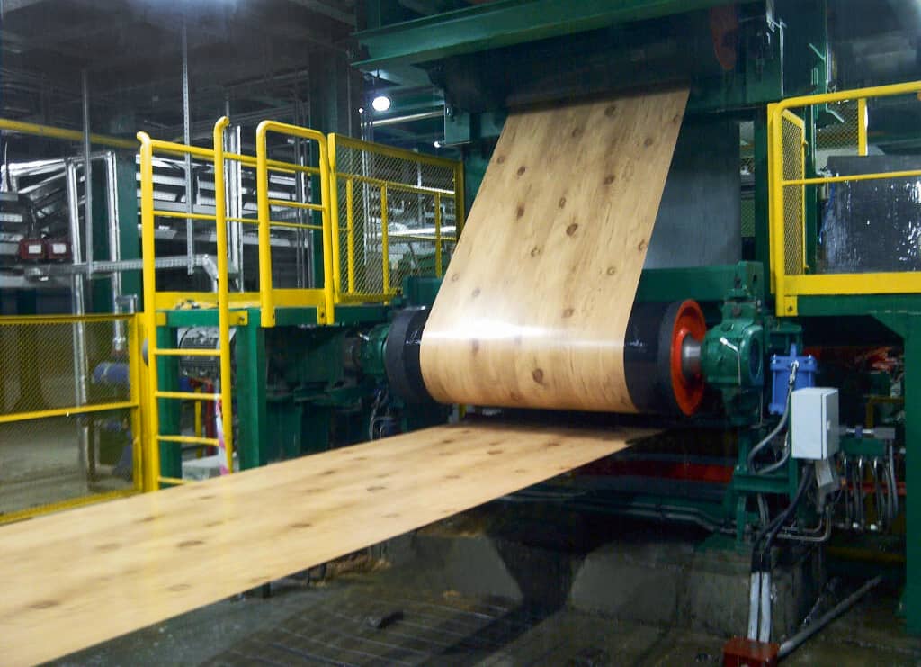 The first printed strip with pattern type OM035 