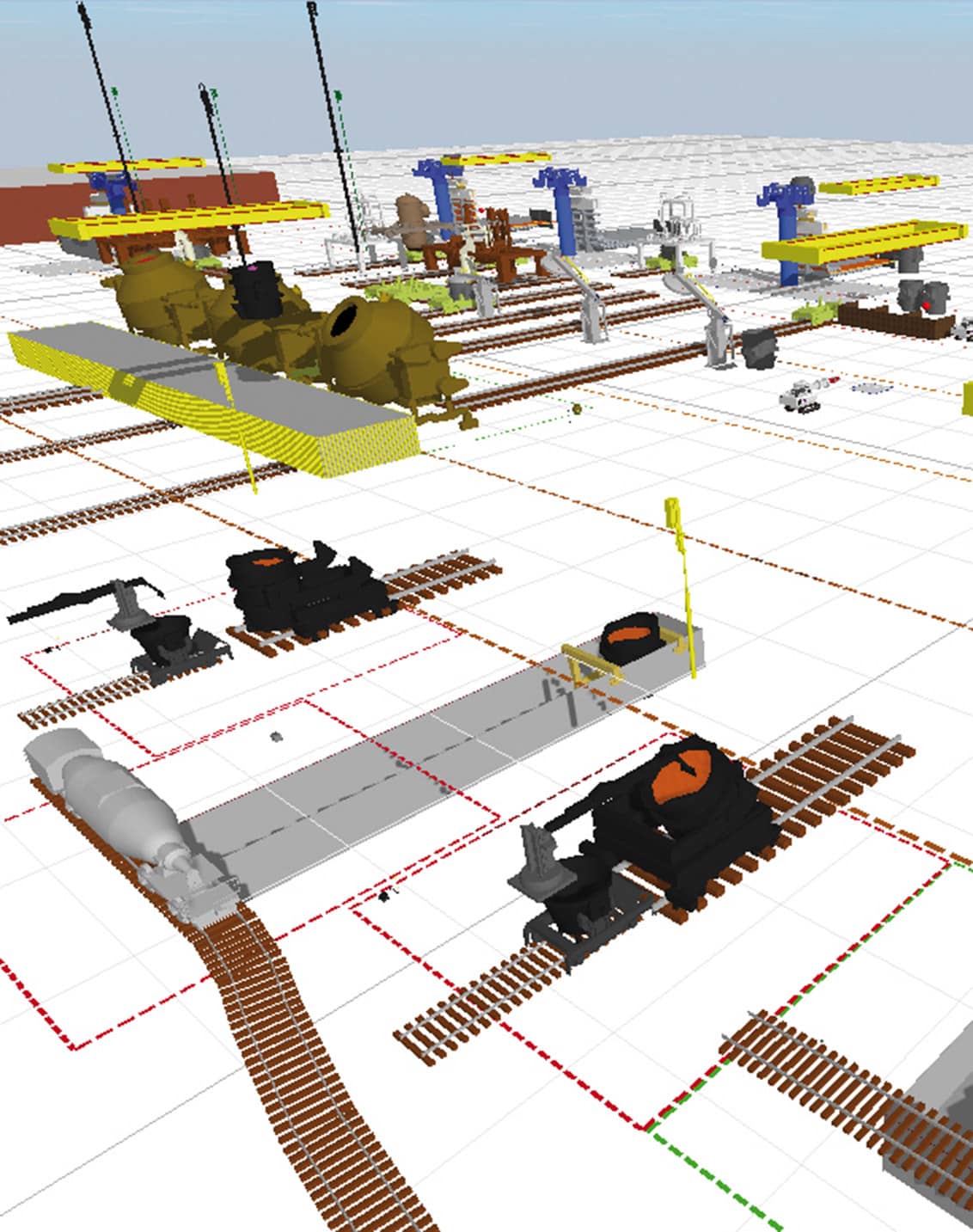 Products › Ironmaking and steelmaking › Steel Plant Model The Danieli