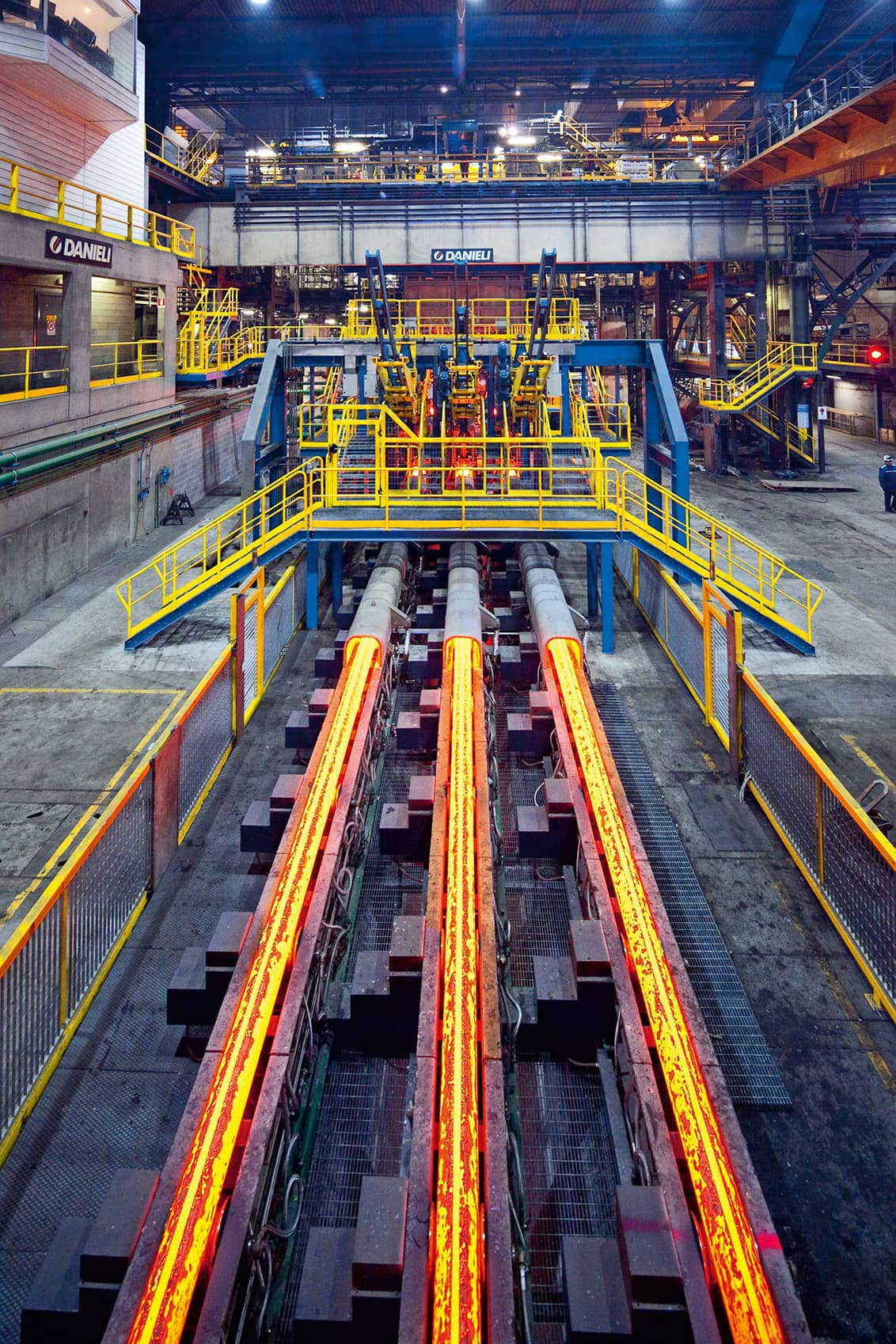 Products › Long › Billet casters Continuous Casting Machine solutions