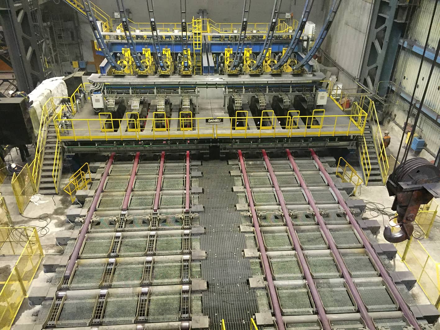  Evraz ZSMK 8 strand casting 