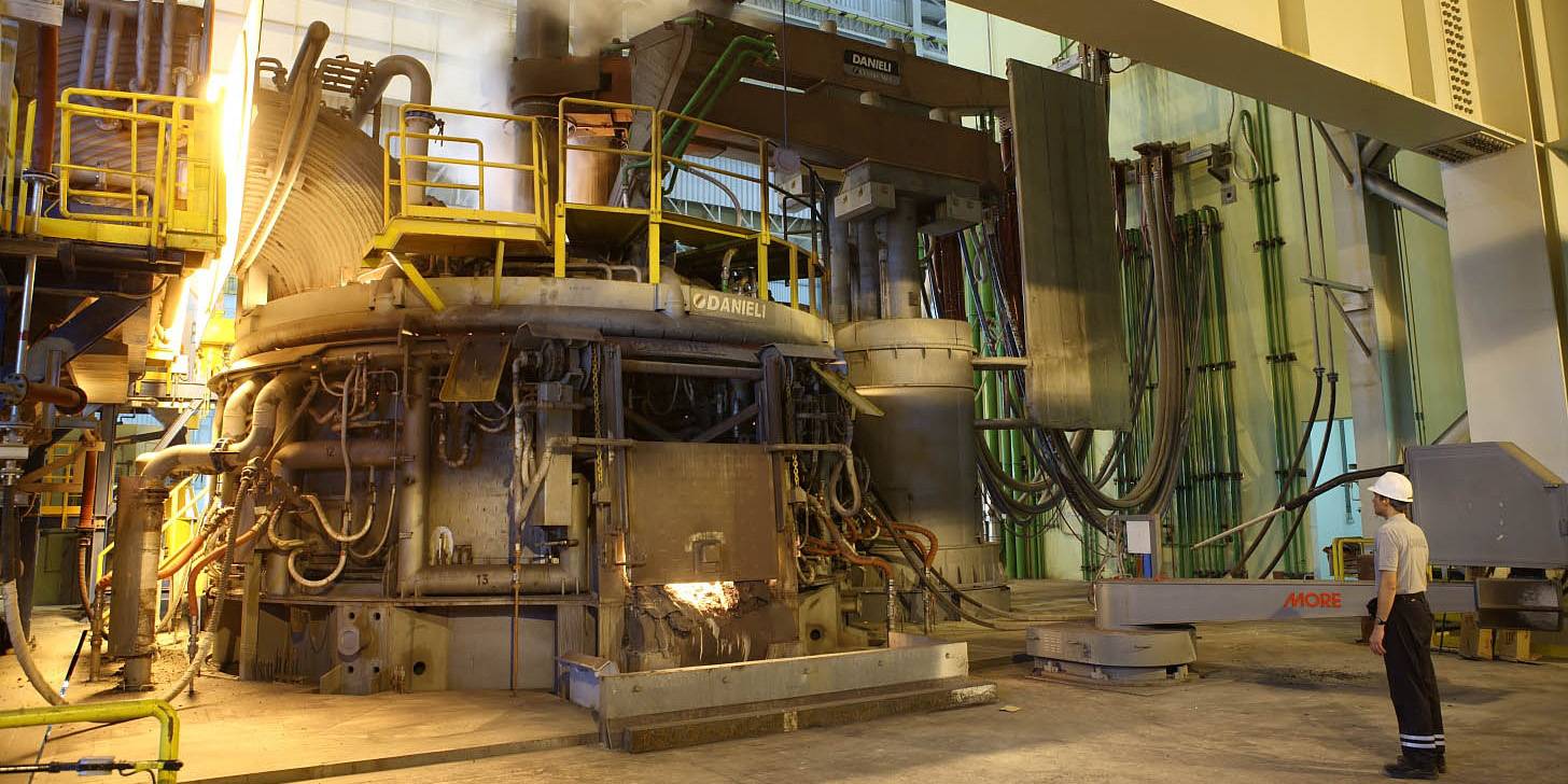 danieli calvert eaf furnaces amns steelmaking ironmaking arcelormittal