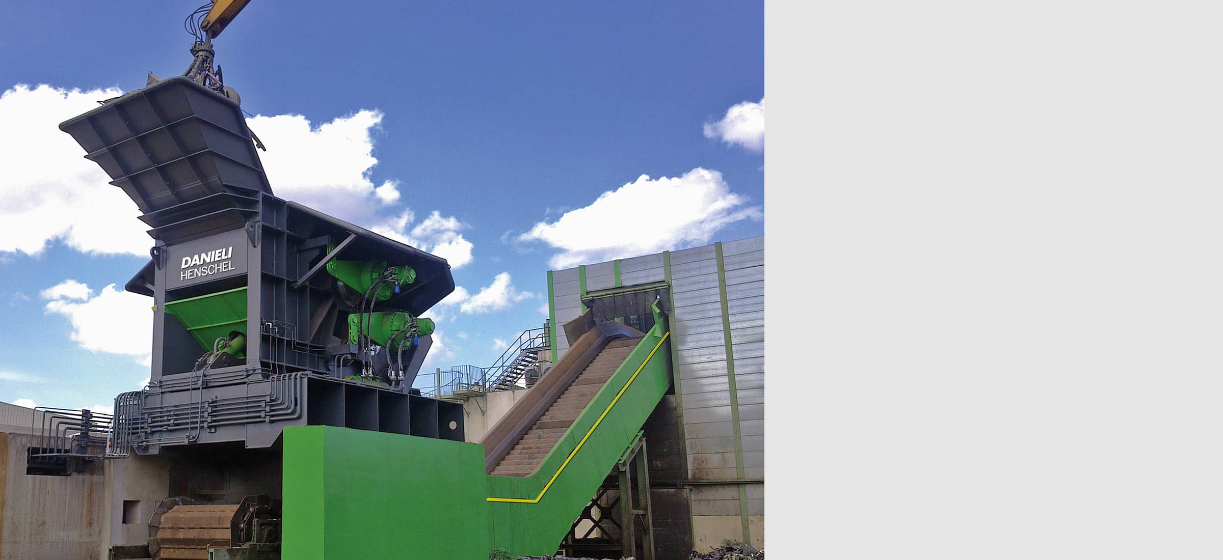 Products › Ironmaking and steelmaking › Shredder Plants The most modern