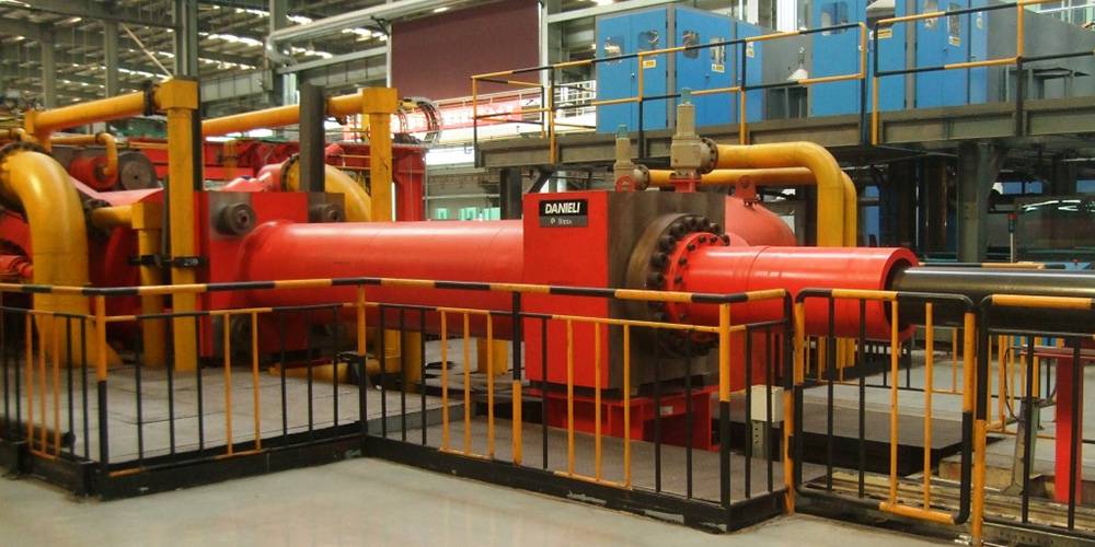 Products › Long › Extrusion presses for steel and titanium ‹ Danieli