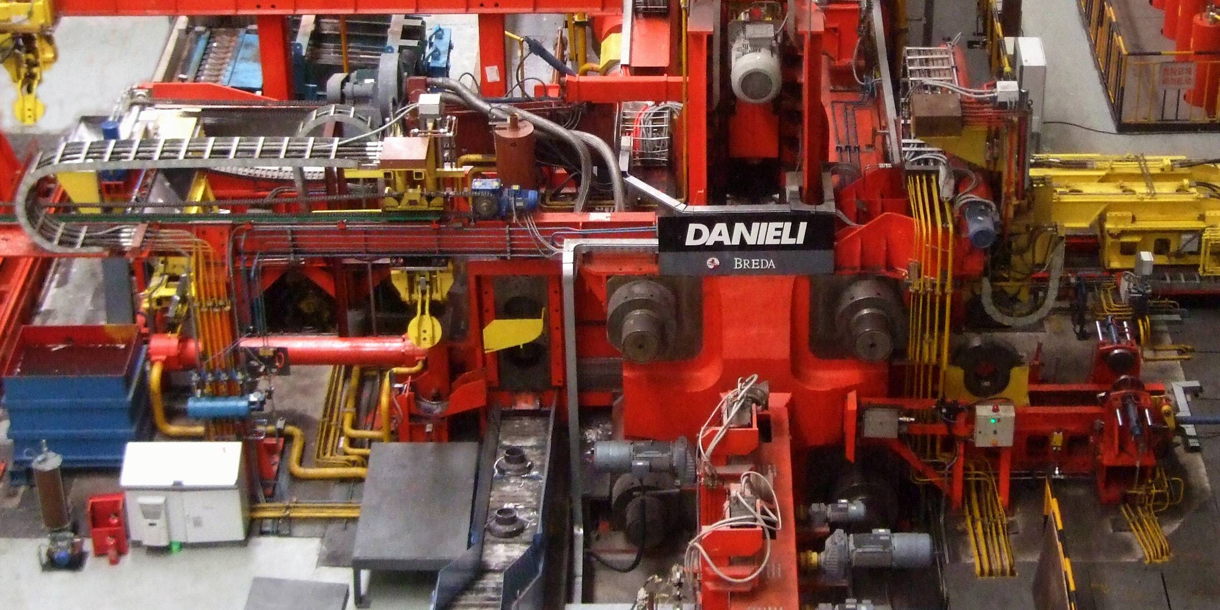 Products › Long › Extrusion presses for steel and titanium ‹ Danieli