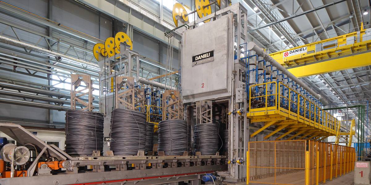 Products › Long › Heat Treatment Furnaces for Long Over fifty years of