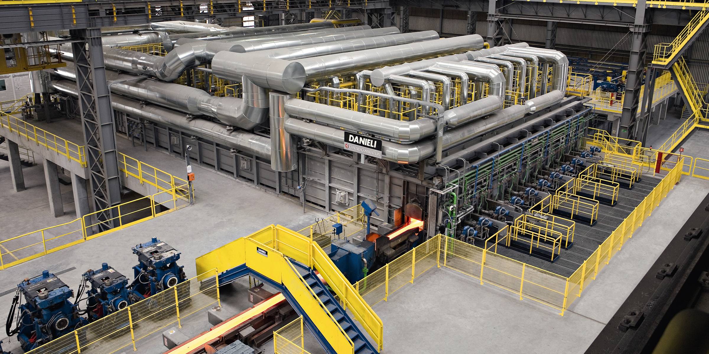Products › Long › Reheating Furnaces for Long Products Longstanding presence ‹ Danieli